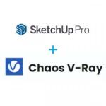 SketchUp Pro + Chaos V-Ray - Abonament 3 Ani (7748518)