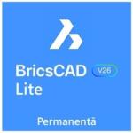 BricsCAD Lite V26 Licență Permanentă + 1 An Mentenanță (LIT-SU-PER-NEW-V26-1Y)