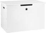 Mobikon Cutie depozitare lemn mdf alb Bolis 60x38x42 cm (0000401978)