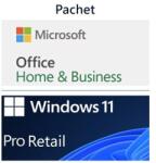 Microsoft Licență Windows 11 PRO Retail, BOX + Microsoft Office Home and Business 2024 BOX (HAV-00163 + EP2-06631)