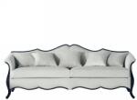 Settimo Canapea 3 locuri Valdoro din lemn 221 cm, tapitata, in stil clasic contemporan italian (EU415) Canapea