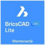 BricsCAD Lite V26 Mentenanță Anuală Licență Electronică (LIT-SU-MNT-REN-NA-1Y)