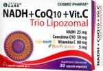 Cosmo Pharm NADH + COENZIMA Q10 + VITAMINA C - Trio Lipozomal