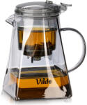 Vilde Ceainic din sticlă borosilicată cu infuzor Vilde - capacitate 880 ml, transparent, rezistent la căldură (259424)