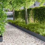 vidaXL Margine pentru gazon 10 pcs 103 x 25 cm Otel Antracit GartenMobel Dekor (8008699)