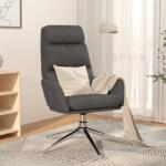 vidaXL Scaun de relaxare, gri închis, material textil GartenMobel Dekor (341131)
