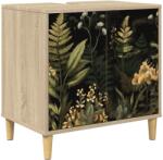 vidaXL Dulap de Baie RHENEN Sonoma 60 x 40 x 60 cm Lemn prelucrat GartenMobel Dekor (8007389)