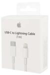  Cablu de date/incarcare Apple pentru iPhone, conector USB-C la Lightning, 1m, alb