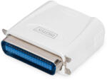 DIGITUS Fast Ethernet nyomtatószerver (DN-13001-1) fehér