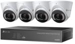 TP-LINK Kit Camere de supraveghere NVR TP-Link NVR1004H-4P VIGI NK4P-T4425-2T + 4 x Camera supraveghere VIGI C445 (VIGI NK4P-T4425-2T)