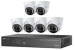 TP-LINK Kit Camere de supraveghere NVR TP-Link VIGI NK8MP-T6425-2T + 6 x Camera supraveghere Vigi C445 (VIGI NK8MP-T6425-2T) - it-fashion