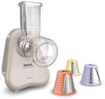 Tefal Razatoare electrica 3-in-1 Tefal Fresh Express DN853BE0, 150W, sistem de ventilatie, 3 conuri detasabile pentru razuire fina grosiera, feliere, gri (DN853BE0)