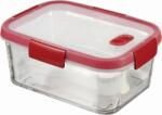 Keter SMART COOK 1, 1L Ételtartó 20, 3 x 15, 4 x 8, 3 cm átlátszó/piros (04062-472) 271457 (271457)