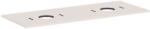 Hansgrohe Xilesa E - Blat sub lavoar, 138x55 cm, 2 decupaje, bej mat 54280780 (54280780)