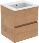 Ideal Standard Eurovit - Dulap cu lavoar, 55x50x44 cm, 2 sertare, stejar natural R0571Y8 (R0571Y8)