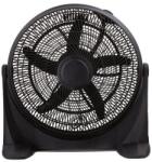 EUROLAMP Ventilator de podea 100W/230V Ø 50 cm negru (EU0707)