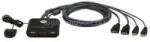 ATEN CS22HF 2-Port USB FHD HDMI Cable KVM Switch (CS22HF) (CS22HF)