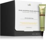 La'dor Snail Sleeping Hair Ampoule éjszakai ampullák az egészséges és gyönyörű hajért 20x20 ml