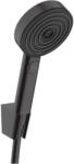 Hansgrohe Set de dus Hansgrohe, Pulsify S, 3 jeturi Relaxation, cu furtun de dus si agatatoare, negru mat (24306670)