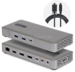 StarTech USB4 Docking Station, Driverless Dual 4K 144Hz for Mac and Windows, Universal USB-C Dock with DisplayPort, 100W PD and 2.5GbE (208UE-USB4-DOCK) (208UE-USB4-DOCK)