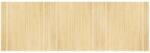 vidaXL négyszögletű világos természetes bambusz szőnyeg 100 x 300 cm 3.6 kg (376813)