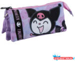 Hello Kitty Little Rebel 3 rekeszes tolltartó 23 cm (JAV_CEP2700002289)