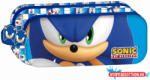 Sonic a sündisznó Modern 2 rekeszes tolltartó 23 cm (JAV_MSL164550)