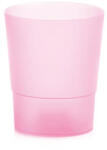 Prosperplast Coubi műanyag orchidea virágcserép - pink átlátszó matt (DSTO125M-CR95S)