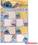 Disney Lilo és Stitch, A csillagkutya Universe füzetcímke matricával 16 db-os (JAV_GIM77130249)