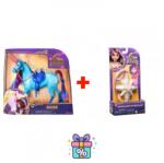 Academia Unicornilor Set Avantajos: Academia Unicornilor unicorn de pieptănat River 28 cm + colier cu inel (AS_6067376_6072553) Figurina