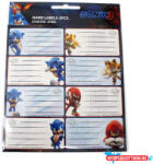 Sonic a sündisznó Hype Man füzetcímke 16 db-os (JAV_GIM77540346)