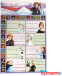 Disney Jégvarázs Forever füzetcímke matricával 16 db-os (JAV_GIM77180949)