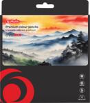 Herlitz Creioane colorate corp negru, mina 4mm, set 24 culori, blister, Herlitz HZ9498300