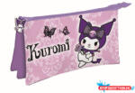 Hello Kitty Kuromi Purple 3 rekeszes tolltartó 22 cm (JAV_MSL706711)