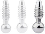 FUKR Screw - Prémium pénisz plug, 2.5 cm hosszú, 10 mm átmérőjű