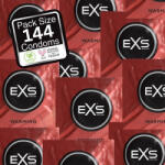 EXS Condoms Fűtött óvszerek 54mm x144