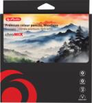 Herlitz Creioane colorate, mina 7.2mm, set 12 culori, Herlitz HZ9498320