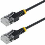 StarTech - 4 m-es fekete, ultravékony Cat6A Ethernet kábel, UTP - N6APATUTP34BKS4M (N6APATUTP34BKS4M)