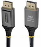 StarTech - 1 m-es DisplayPort 2.1 kábel, VESA tanúsítvánnyal rendelkező DP80 DisplayPort kábel - DP21V-1M-DP80-CABLE (DP21V-1M-DP80-CABLE)