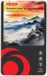 Herlitz Creioane colorate Aquarelle, mina 3.3mm, set 12 culori, include pensula, Herlitz HZ9498270