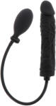 Hidden Desire Inflatable Dildo - fekete, 18 cm és 3, 5 cm prémium vibrátor