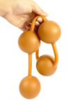 AnalMasterBalls Orange Ass - szilikon anál golyók 50 x 5.5 cm