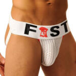 Fist Jockstrap Fist logó fehér-S