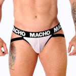 Macho Underwear Macho - Mx26x1 Jock Rács Fehér S