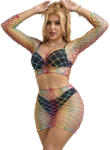 Subblime Sets Subblime - 952440 2 Részes Háló Hosszú Ujjú Szivárvány Egy Méret