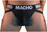 Macho Underwear MACHO MX25NN - stílusos fekete jock figura - adultshopone