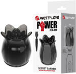 Pretty Love Pretty Love Secret Garden masszázsfej fekete - adultshopone - 2 190 Ft