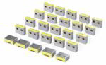 StarTech - USB-A portblokkoló csere dugók, 25 darabos pót reteszelő betét - 25P-USB-A-BLOCKER (25P-USB-A-BLOCKER)