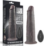  8'' Dual Layered Silicone Rotator Brown - adultshopone