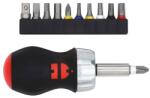 Würth WÜRTH racsnis mini csavarhúzó bitekkel, 12 db (61363050)